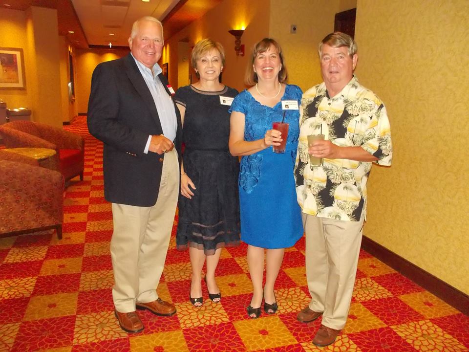 2015 40th Reunion - Kathy Davis Chesser, Ann Blocker and Ray Humphrey