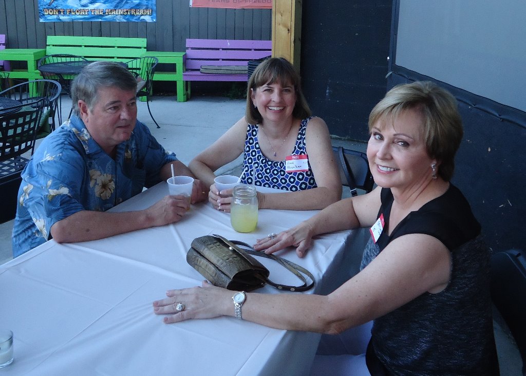 2015 40th Reunion - Ray and Ann Blocker Humphrey, Kathy Davis Chesser