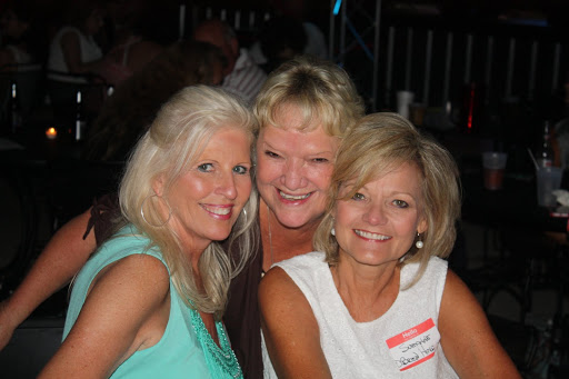 2015 40th Reunion - Beverly Cantrell, Karen Cabra Atchely, Suzanne OBrien Windsor - the Planning Committee
